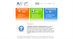 Desktop Screenshot of nefertiti.crdp.ac-lyon.fr